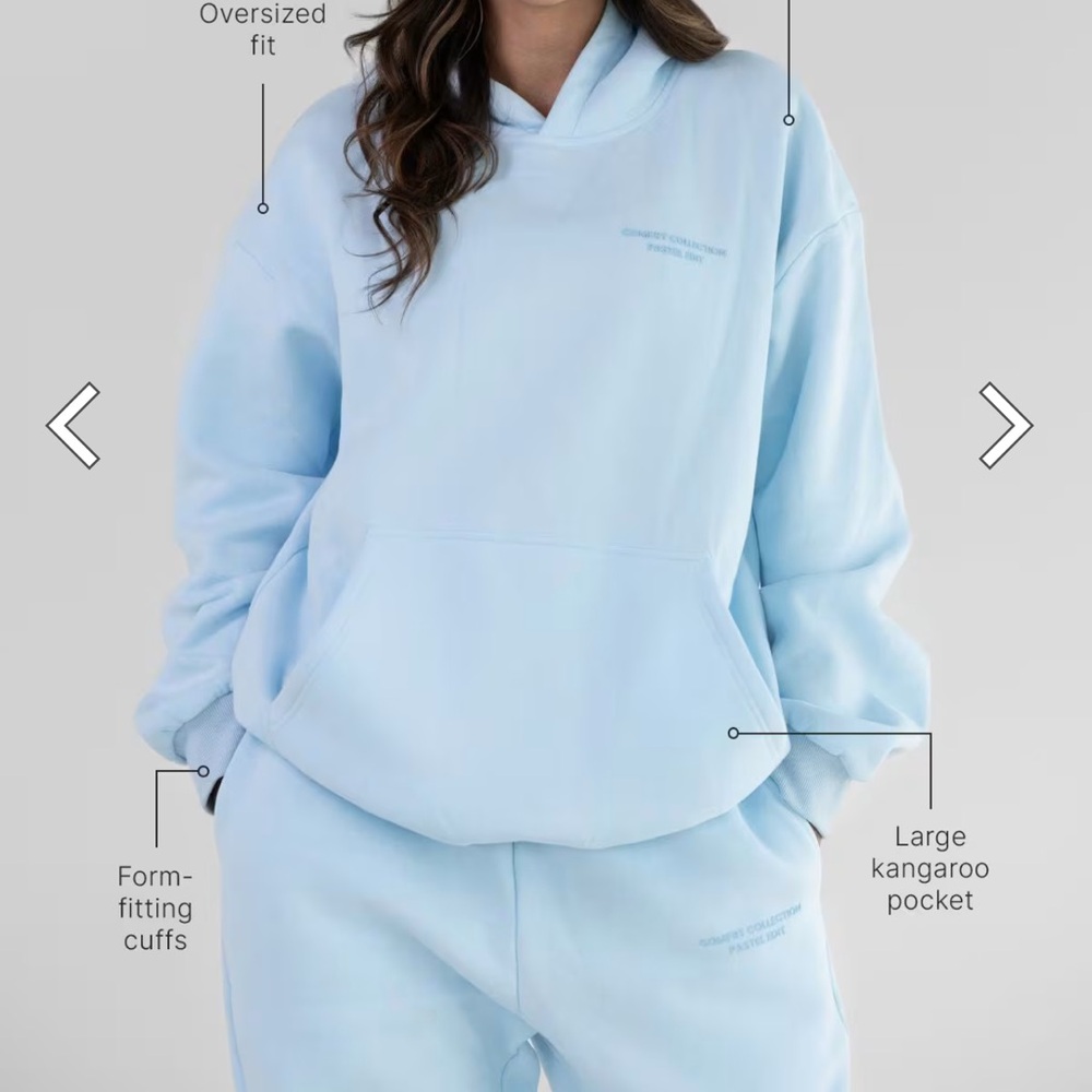 Comfrt Light Blue Joggers